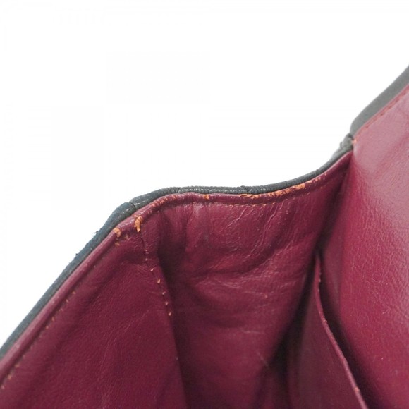 Chanel Matelasse Shoulder Bag with Double Flap and Chain, Lambskin, Black, Wo... - Picture 12 of 16